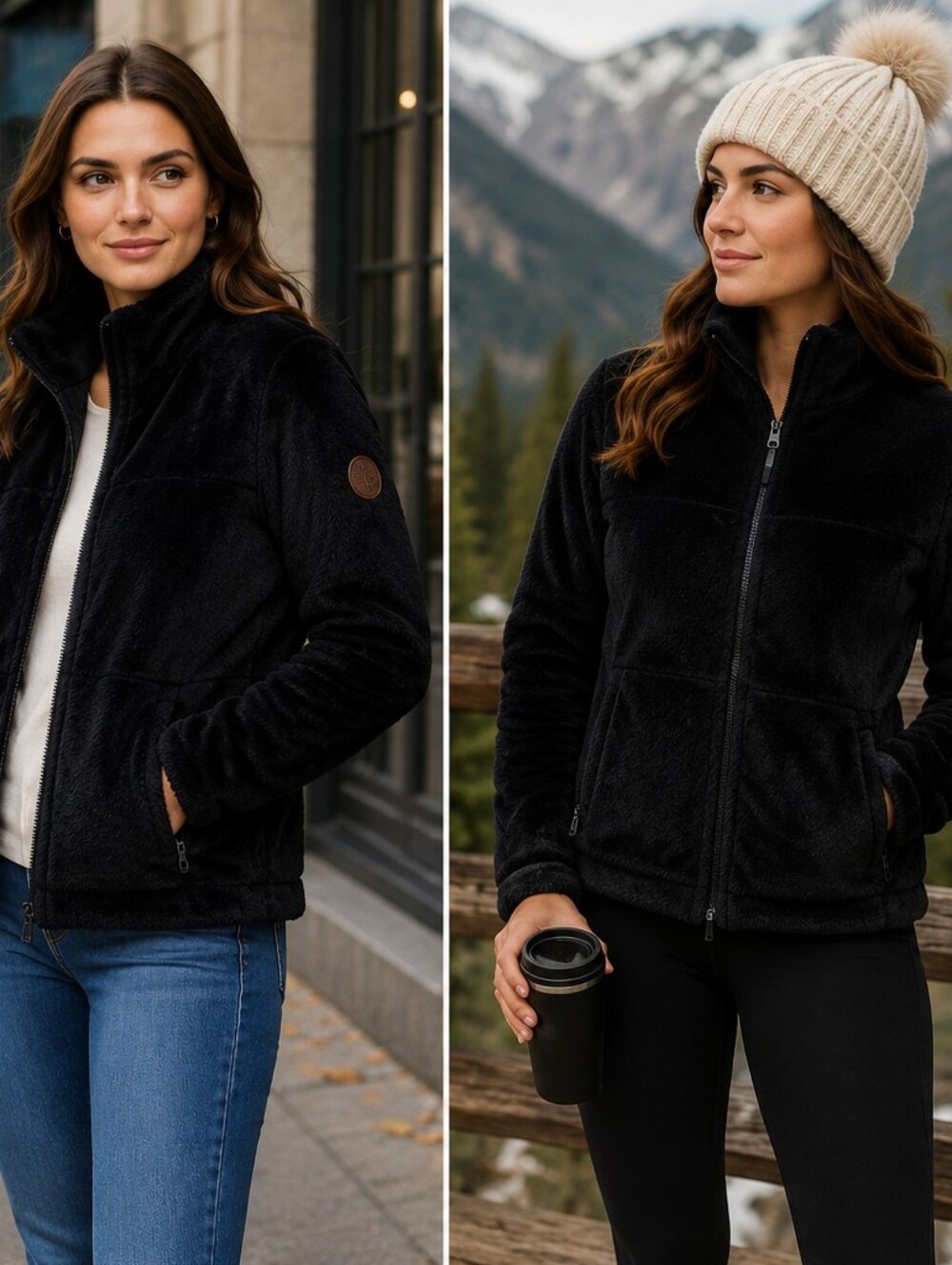 Free CountryWomen's Frost Butter Pile Full Zip Jacket โ ๏ธ๐คโ ๏ธ๐ค